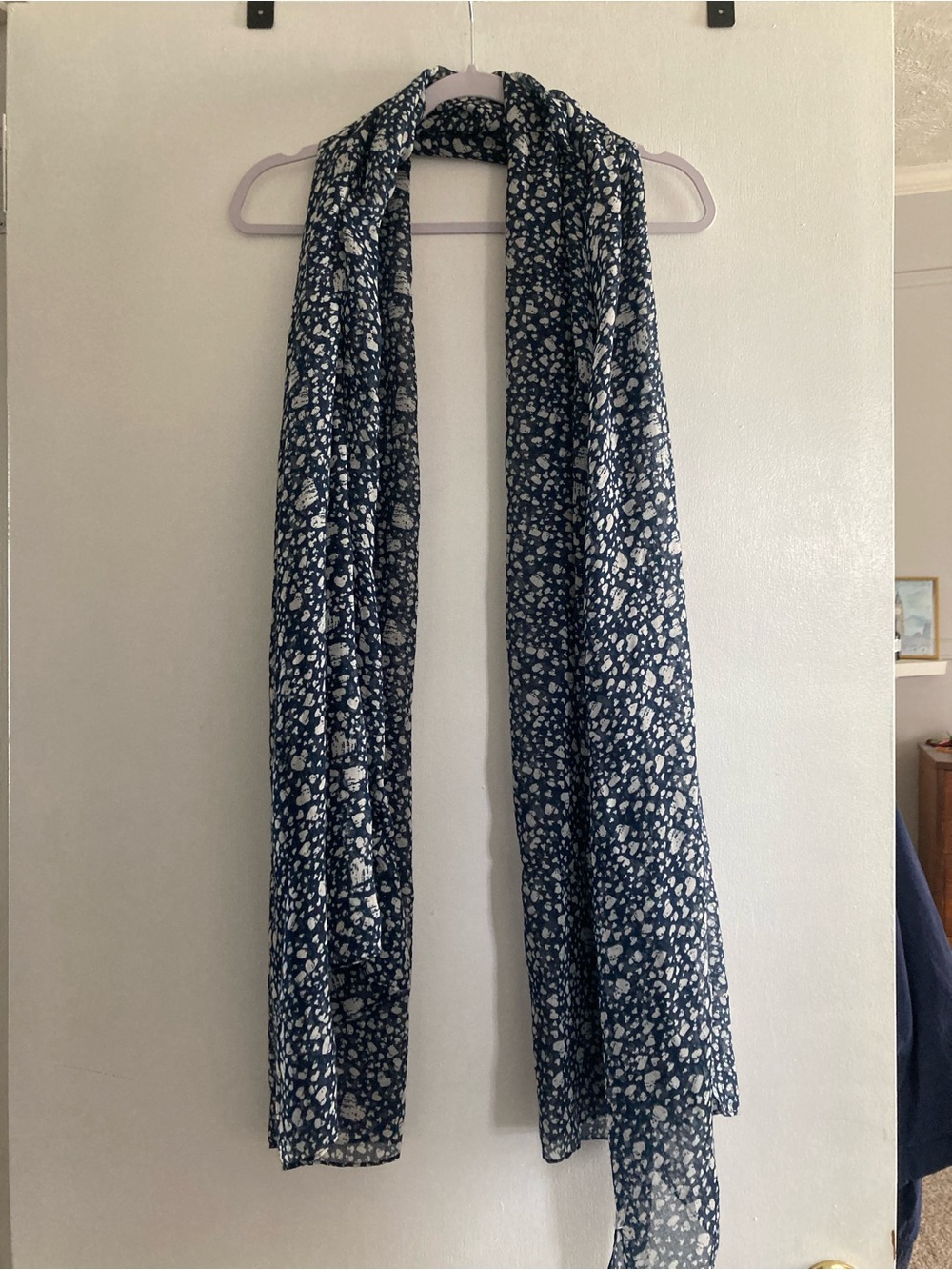 JustFab animal print scarf